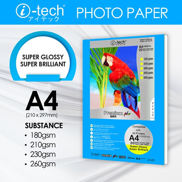 i-Tech Super Glossy Photo Paper