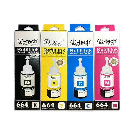 i-Tech Premium Dye Ink 664 (70ml)