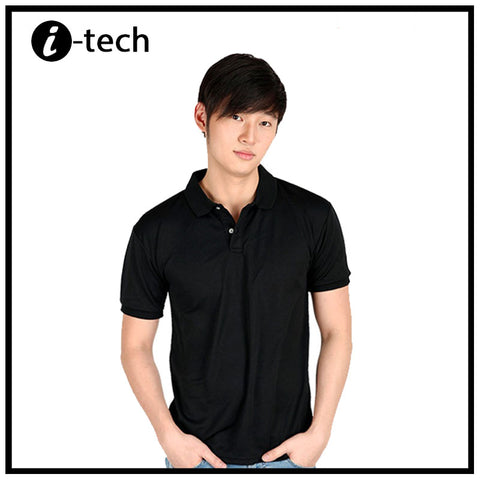 i-Tech DrifIT Polo Shirt (Black)