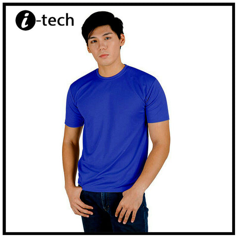 I-Tech Drifit TShirt Round Neck Unisex (Royal Blue)